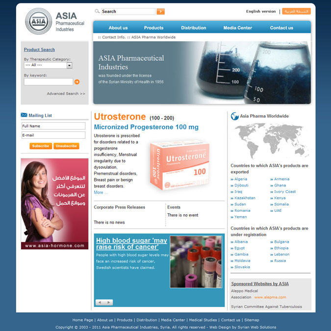 ASIA Pharmaceuticals